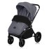 Carucior sport pentru copii Lionelo Mika 2 in 1 PLUS, cu landou si accesorii, Grey Stone - 22