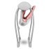 Balansoar pentru copii Lionelo Ruben, electric, Pink Baby - 6