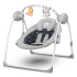Balansoar pentru copii Lionelo Ruben, electric, Grey Graphite - 1
