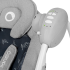 Παιδική κούνια Lionelo Ruben, ηλεκτρική, Grey Graphite - 12
