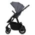 Бебешка количка 2 в 1 Lionelo Amber PLUS, с аксесоари, 0 - 22 кг, Gray Graphite - 12