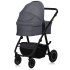 Бебешка количка 2 в 1 Lionelo Amber PLUS, с аксесоари, 0 - 22 кг, Gray Graphite - 14