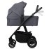 Бебешка количка 2 в 1 Lionelo Amber PLUS, с аксесоари, 0 - 22 кг, Gray Graphite - 16