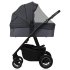 Бебешка количка 2 в 1 Lionelo Amber PLUS, с аксесоари, 0 - 22 кг, Gray Graphite - 17