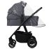 Бебешка количка 2 в 1 Lionelo Amber PLUS, с аксесоари, 0 - 22 кг, Gray Graphite - 18