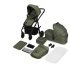 Бебешка количка 2 в 1 Lionelo Amber PLUS, с аксесоари, 0 - 22 кг, Green Forest - 21