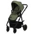 Βρεφικό καρότσι Lionelo Amber PLUS 2 σε 1, με αξεσουάρ, 0 - 22 kg, Green Forest - 4