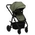 Бебешка количка 2 в 1 Lionelo Amber PLUS, с аксесоари, 0 - 22 кг, Green Forest - 3