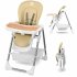 Scaun de masa Lionelo Linn PLUS, reglabil, versatil, Beige - 5