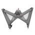 Детска кошара Lionelo Jasmine Easy Fold, 123 x 67 см, сив камък - 10