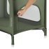 Детска кошара Lionelo Jasmine Easy Fold, 123 x 67 см, Зелена маслина - 7