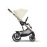 Детска количка 3 в 1 Balios S Lux с кошче и столче за кола Cloud G Plus - Seashell Beige с рама Taupe - 4