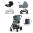 Carucior 3 in 1 Balios S Lux pentru copii, editie noua, cu landou si scoica auto Cloud G Plus - 1