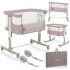 Lionelo Aurora βρεφική κούνια, co-sleeper, 3 σε 1, 0 - 9 kg, Μπεζ - 17