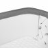 Lionelo Aurora βρεφική κούνια, co-sleeper, 3 σε 1, 0 - 9 kg, Grey Concrete - 11