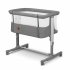 Lionelo Aurora βρεφική κούνια, co-sleeper, 3 σε 1, 0 - 9 kg, Grey Concrete - 2
