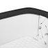 Lionelo Aurora βρεφική κούνια, co-sleeper, 3 σε 1, 0 - 9 kg, Grey Graphite - 10