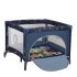Детска кошара Lionelo Bonnie, компактно сгъваема, 100 x 100, Blue Navy - 1