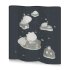 Детска кошара Lionelo Bonnie, компактно сгъваема, 100 x 100, Grey Scandi - 11
