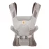 Premium πορτ μπεμπέ Ergobaby Aerloom 0 - 3 ετών, Slate Grey - 2
