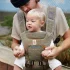 Ergobaby Aerloom премиум кош за новородено 0 - 3 години, Seagrass Green - 3