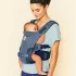 Premium πορτ μπεμπέ Ergobaby Aerloom 0 - 3 ετών, Ocean Blue - 3
