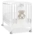 Детско легло Italbaby Peluche колекция Boutique изработено от масивна букова дървесина удобно - Tortora - 1