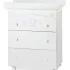 Italbaby Popstar Dresser Trendy Collection за деца, три чекмеджета, с матрак и корито - Tortora / Bianco - 1