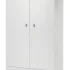 Dulap Italbaby Popstar Colectia Trendy pentru copii, robust si adaptabil in orice camera - Tortora / Bianco - 1