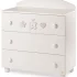 Italbaby Popstar Dresser Trendy Collection за деца, три чекмеджета, буково дърво - Tortora / Bianco - 1