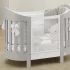 Детска кошара Italbaby Oval Jolie, колекция Trendy от букова дървесина - 3