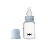 Set complet biberon PP fara BPA, Bibs, anticolici, 150 ml, silicon, Baby Blue - 1
