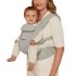 Кош за новородено Ergobaby, OMNI Deluxe Mesh, ергономичен, перлено сиво - 3