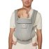 Кош за новородено Ergobaby, OMNI Deluxe Mesh, ергономичен, перлено сиво - 4