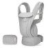 Кош за новородено Ergobaby, OMNI Deluxe Mesh, ергономичен, перлено сиво - 1