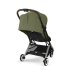 Cybex Orfeo Εργονομικό Καρότσι Περιπάτου Νέα Έκδοση Moss Green & Taupe Σκελετός - 3