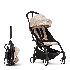 Carucior sport pentru copii STOKKE YOYO³, cu pachet de culoare - Bonpoint Beige, cu cadru Black - 2