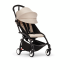 Carucior sport pentru copii STOKKE YOYO³, cu pachet de culoare - Bonpoint Beige, cu cadru Black - 5