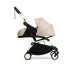 Stokke YOYO³ Καρότσι Νεογέννητου με Πακέτο Newborn Bonpoint Beige & Λευκό Σκελετό - 2