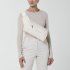 Marsupiu pentru bebelusi, Cybex Coya Bouclé, ergonomic, elegant, Cream White - 9