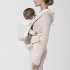 Marsupiu pentru bebelusi, Cybex Coya Bouclé, ergonomic, elegant, Cream White - 6