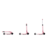 Trotineta pentru copii, SmarTrike Xtend Mini+, 2-9 ani, Pink - 2