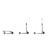 Trotineta pentru copii, SmarTrike Xtend Mini+, 2-9 ani, Blue - 2