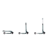 Trotineta pentru copii, SmarTrike Xtend Mini+, 2-9 ani, Green - 2