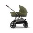 Carucior sport dublu Cybex Gazelle S, pentru copii, compact, varianta noua - Moss Green - 5