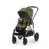 Carucior sport dublu Cybex Gazelle S, pentru copii, compact - Moss Green - 2