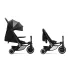 Tricicleta pentru copii, SmartTrike Traveler, 4 in 1, Black - 4