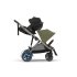 Carucior sport dublu Cybex e-Gazelle S, pentru copii, electric, Moss Green cu cadru Taupe - 4