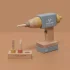 Masina de gaurit din lemn FSC - Little Dutch - 6