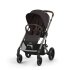 Carucior 3 in 1 Balios S Lux pentru copii, cu landou si scoica auto Cloud G Plus - Chocolate Brown cu cadru Taupe - 2